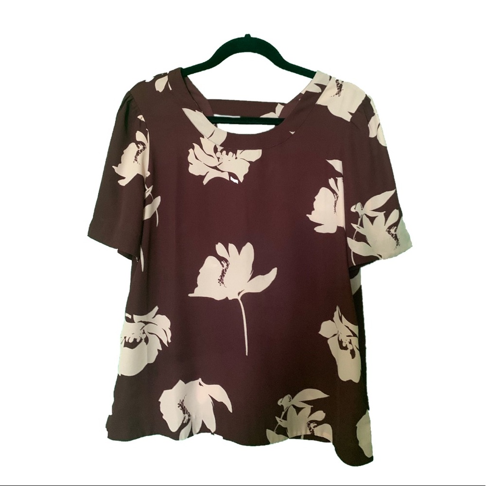 NORDSTROM HALOGEN | floral blouse